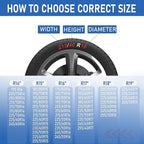 Automotive Snow Socks for Tire Red L Textile Snow Chains Fabric Car Chains, 2 Pairs of Gloves, Winter Accessories SUV Trucks 