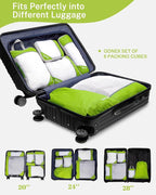 Compression Packing Cubes, Gonex Extensible Storage Mesh Bags Organizers