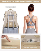 LOVEVOOK Large Travel Backpack for Women, TSA Carry on Backpack for Airplanes, 40L Personal Item Travel Bag for Women fits 17