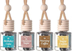 CE Craft Hanging Car Air Freshener – Fragrance Oil Diffuser with Essential Oils – Long-Lasting Aromatherapy Scents for Automo