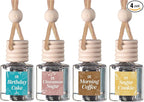 CE Craft Hanging Car Air Freshener – Fragrance Oil Diffuser with Essential Oils – Long-Lasting Aromatherapy Scents for Automo