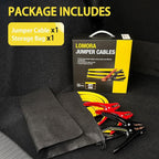Jumper Cables for Car, 6 Gauge x 16 Feet Booster Cables for Jump Starting Dead or Weak 6V Batteries, Carrying Bag Included