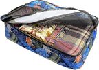 5 Set Packing Cubes for Travel Large Suitcase Luggage Organizer Bags Travel Accessories Vacation 4 Cubes 1 Laundry Pouch Bag