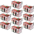 BlissTotes Clear Moving Bags Heavy Duty, 76L Extra Large Storage Bags with Zipper & Reinforced Handles, Waterproof PP Moving 