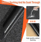 2 Pack 36 x 60 Inch Premium Oil Spill Mat,Garage Floor Mat for Under Car,Highly Absorbent Maintenance Mat Protect Your Floor 