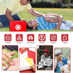 Travel-First Aid-Kit Car-Home 300PCS Survival-Kit Outdoor-Adventure - Small Portable Red Emergency Essential Sets Office Hiki