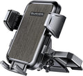 CD Slot Phone Mount, Upgraded Car Phone Holder [Thick Cases Friendly], Universal Phone Mount for Car CD Slot Mount for iPhone, Google, Samsung, Moto, Huawei, LG, and More (Grey)