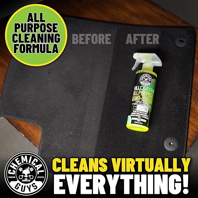 Chemical Guys CLD_101 All Clean+ Citrus-Based All Purpose Super Cleaner, Safe for Cars, Trucks, SUVs, Motorcycles, RVs & More