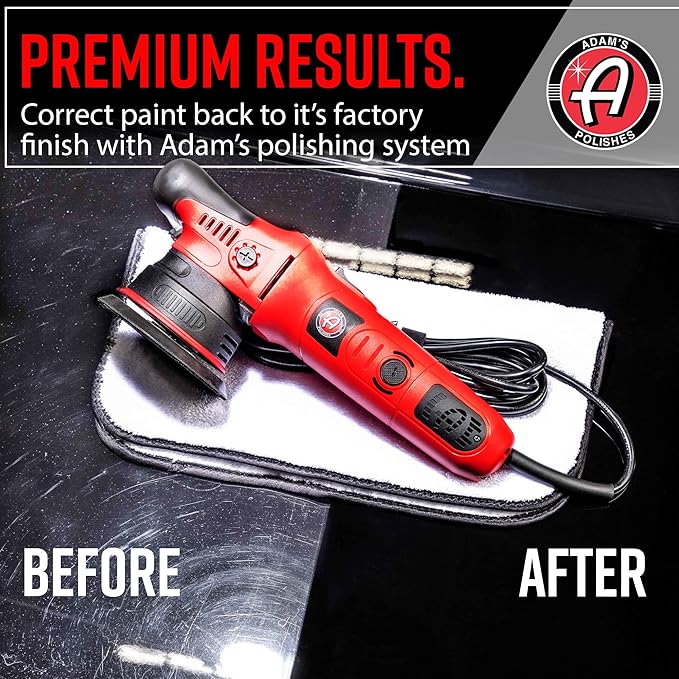 Adam's Polishes Premium Polisher Pads Bundle - Expertly Designed to Make Polishing and Paint Correction Easier and Quicker - Color Coded to Match with Recommended Polishes (6.5" Pads Bundle)