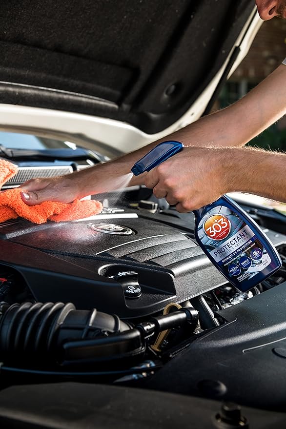 303 Products Automotive Protectant Spray - Helps Prevent Fading & Cracking, Repels Dust, Lint & Staining, Superior UV Protect