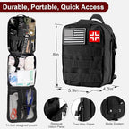 Gifts for Men Christmas - 118-in-1 Survival Kits - Military-Grade Survival Gear for Outdoor Adventures, Disaster Preparedness
