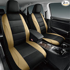 Skechers Men’s Seat Covers, Air-Cooled Memory Foam Car Seat Covers Front Seats, Airbag Compatible,Universal Fit for Most Cars