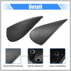 1 Pair Front Left and Right Mirror Corner Triangle Fender Cover Rearview Triangle Trim Panel for Nissan Versa 1.6L at Sedan S 96318-3BA0A 96319-3BA0A Replacement Car Parts