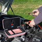 khanka Hard Travel Case Replacement for Halo Bolt 58830/57720 / Air 58830 / ACDC Max 55500 mWh Portable Emergency Power Kit, Portable Phone Laptop Charger, Case Only (Pink)