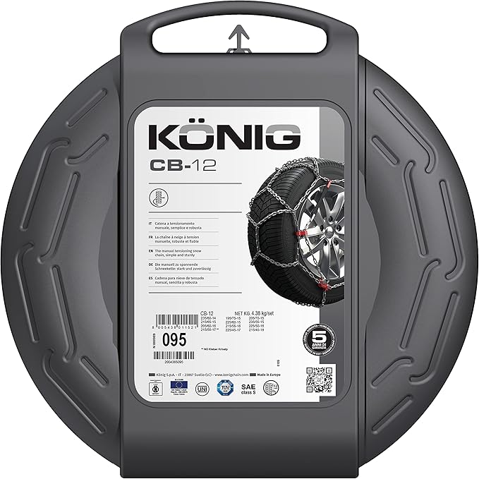 KÖNIG CB-12 104 Snow Chains, Set of 2