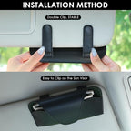 Sunglass Holder for Car Visor, Car Sunglasses Holder Eyeglasses Holder for Visor Accessories