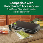 FoodSaver Vacuum Sealer Machine, Automatic Bag Detection, Sous Vide Friendly, with sealer bags, roll, handheld vacuum sealer,