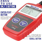 Autel OBD2 Scanner MS309 Universal Car Engine Fault Code Reader, Check Engine Light and Emission Monitor Status, OBDII CAN