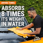 Armor All Car Wash and Car Interior Cleaner Kit, Includes Towel, Tire Foam, Glass Spray, Protectant Spray and Cleaning Spray,