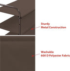 Simple Houseware 5-Tier Shoe Rack Storage Organizer, Bronze