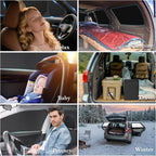 KMF 8pcs Thicken Sun Shades for KIA Telluride 2020-2025 2026 Accessories,Custom Fit Windshield Sunshade Full Car Window Covers for Side Rear, UV Block and Blackout Privacy for Camping Outdoor