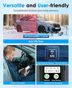 OBD2 Scanner S515 ABS SRS ECM TCM,Car Code Reader, Diagnostic Scan Tool with Reset for ABS/SRS/Oil/EPB/SAS/ETS/Battery/DPF/,