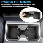 Center Console Organizer Compatible with 2025-2026 Toyota 4Runner (6th Gen) Interior Accessories, Cup Holder, Armrest Organizer Tray and Hidden Storage Box