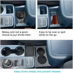 CDEFG 2022-2024 Maverick Car Cup Holder Organizer for Maverick Center Console CupHolders Expander Fit for First Row and Secon
