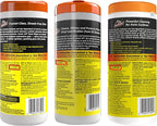 Armor All Protectant, Glass and Cleaning Wipes, Wipes for Car Interior and Car Exterior, 30 Count Each (Pack of 6)