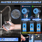 Saker Portable Car Vacuum Cleaner Cordless High Power 17000PA 3 in 1 Foldable Handheld Vacuum Cordless with Brushless Motor f