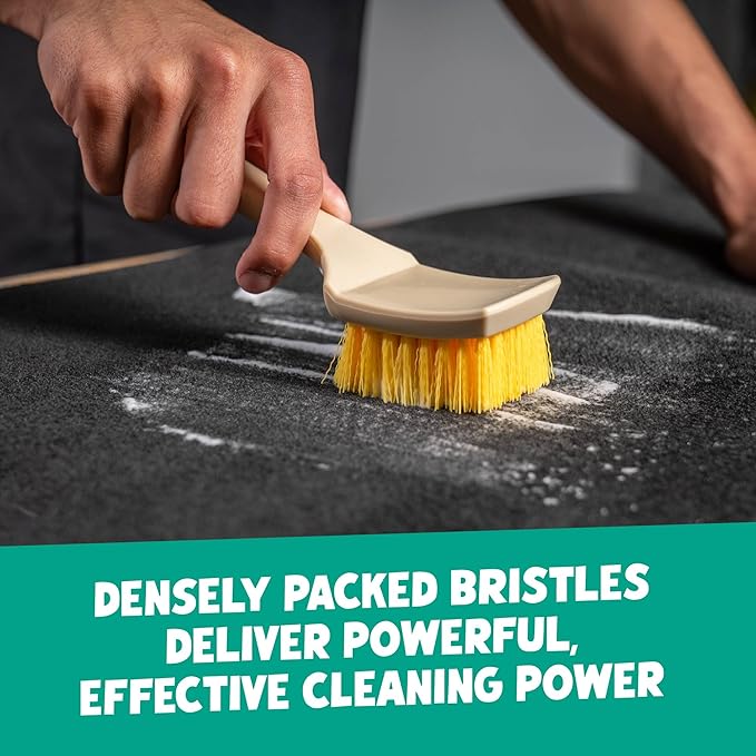 Chemical Guys Induro 7 Heavy Duty Interior Carpet&Upholstery Detailing Brush – Durable Bristles,Car Carpet Brush for Deep Cle