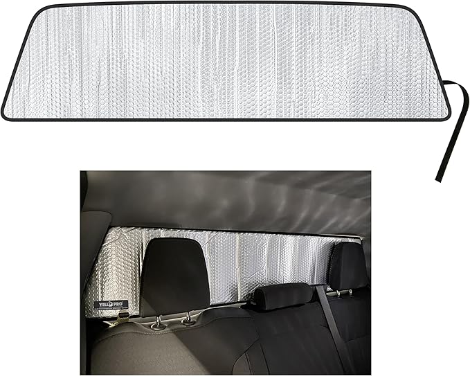 Rear Tailgate Window Sunshade Custom Fit for 2020 2021 2022 2023 2024 2025 2026 Chevrolet Silverado 2500 3500, Regular cab, Crew cab, Double Cab 2dr 4dr (NOT for Sliding Window)