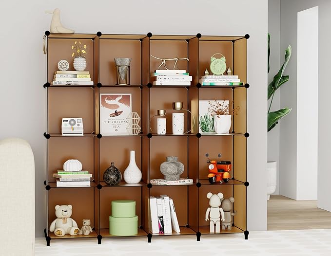 HOMIDEC Closet Organizers and Storage, 9 Cube Storage Organizer Cubes, Portable Closet Organizer Shelves for Clothes, Bedroom