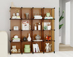 HOMIDEC Closet Organizers and Storage, 9 Cube Storage Organizer Cubes, Portable Closet Organizer Shelves for Clothes, Bedroom