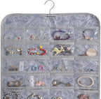 BB Brotrade Hanging Jewelry Organizer,Accessories Organizer,80 Pocket Organizer for Holding Jewelries