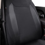 Flying Banner AquaShield Front car seat Covers Set Waterproof Water Resistant arm Rest Compatible Shoulder Seatbelt Compatibl