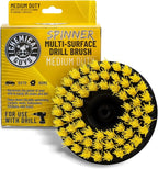 Chemical Guys ACC507 Medium Duty Spinner Multi-Surface Drill Brush Attachment (Fits Any Standard Drill - Power Scrubber Remov