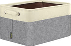 BALEINE 1 Pack Fabric Closet Storage Bins for Shelves, Linen Closet Organizers and Storage, Decorative Baskets for Organizing