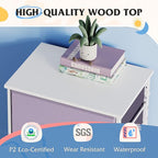 WLIVE Dresser with 4 Drawers, Storage Tower, Organizer Unit, Fabric Dresser for Bedroom, Hallway, Entryway, Closets, Sturdy S