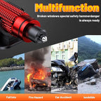 Safety Hammer - Safe Hammer Glass Breaker Under Water, Upgraded Antiskid, Car Hammer Seatbelt Cutter Car Window Breaker Emerg