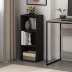 Furinno LUDER Book Shelf, 3-Cube Bookcase, Bookshelf, Open Storage Shelf, 9.3 x 12 x 31.5 Inches, for Home Office, Living Roo