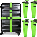 Untethered Luggage Straps | TSA-Approved Suitcase Belts with Heavy-Duty Buckles. Secure Adjustable Travel Accessories for Che