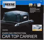 Reese Explore 1041000 10 cu. ft. Car Top Carrier, Black