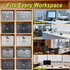 File Storage Cabinet File Organizer Document Organizer File Box in Office and Home with Combination Lock with 20 Legal Size H