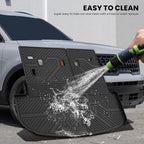 LASFIT Cargo Mat & Backrest Mats for Kia Telluride 2025 2024 2023 2022 2021 2020, All Weather TPE Custom Fit Trunk Mats & Seatback Mats Accessoires for Kia Telluride 2020-2025, Black