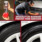 Chemical Guys VRP Vinyl, Rubber, and Plastic Dressing - Tire Dressing, Non-Greasy, Dry-to-the-Touch Shine for Tires, Trim, an