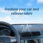 Refresh Your Car Air Freshener, Odor Eliminator, Set of 4 Auto Vent Sticks, Fresh Linen Scent, Refresh Your Car (Pack of 2)