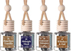 CE Craft Hanging Car Air Freshener – Fragrance Oil Diffuser with Essential Oils – Long-Lasting Aromatherapy Scents for Automo
