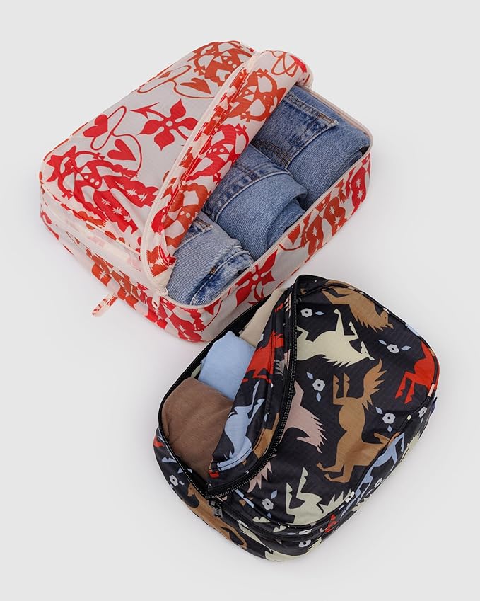 BAGGU Packing Cube Set - Western Cut Outs