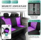 FH Group Automotive Car Seat Covers Rear Set Premium 3D Air Mesh Seat Covers, Airbag Compatible and Split Bench Cover Univers